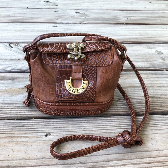 L’egent Handbags - Vintage 1990’s vegan leather L’egent mini bag